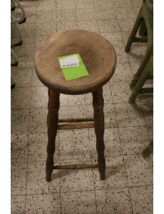 TABOURET HAUT ROND